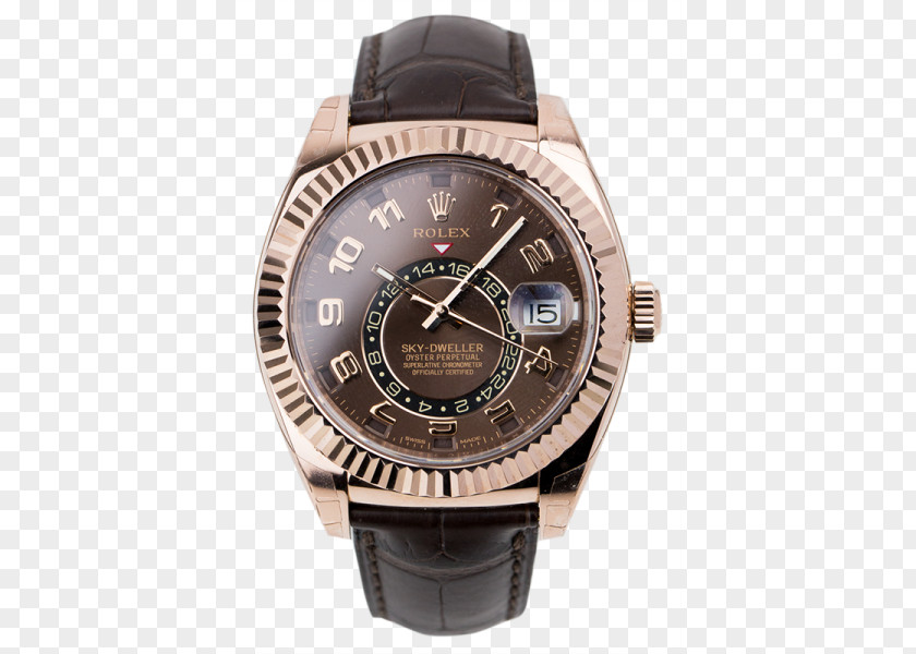Watch Rolex Clock Strap Gold PNG