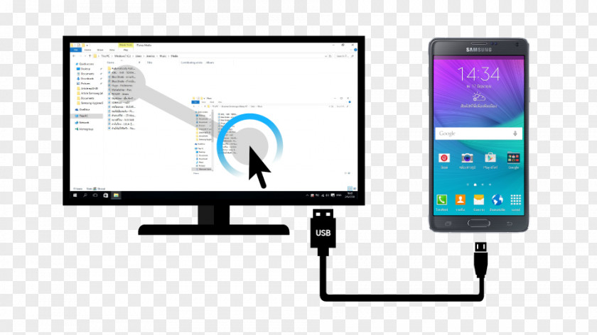 Drag And Drop Smartphone Computer Monitors Output Device Multimedia PNG