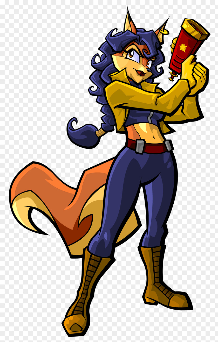 Fox Sly Cooper And The Thievius Raccoonus Cooper: Thieves In Time Inspector Carmelita Video Game Montoya PNG