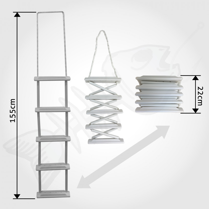Ladder Wire Rope Boat Stairs PNG