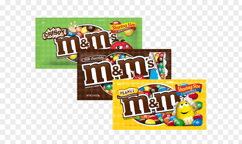 Milk Chocolate Bar M&M's Crispy Candies Mars Snackfood PNG