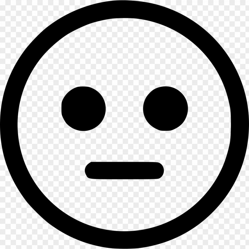 Neutral Face Download Emoticon PNG