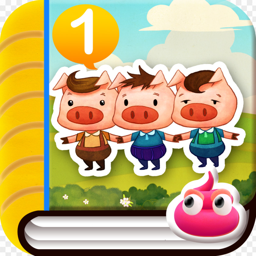 Pig The Three Little Pigs Domestic Fairy Tale PNG