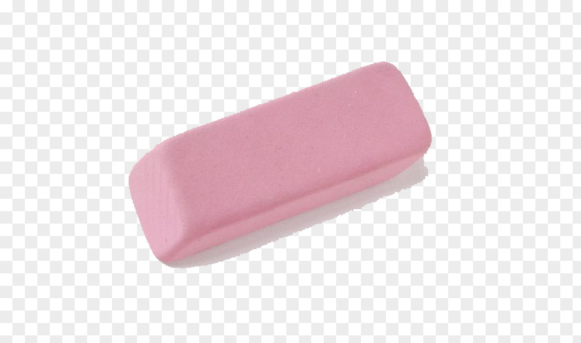 Pink Eraser Rectangle PNG