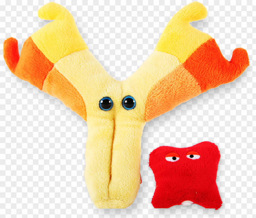 Sterilized Virus Antibody Stuffed Animals & Cuddly Toys GIANTmicrobes Microorganism Immune System PNG