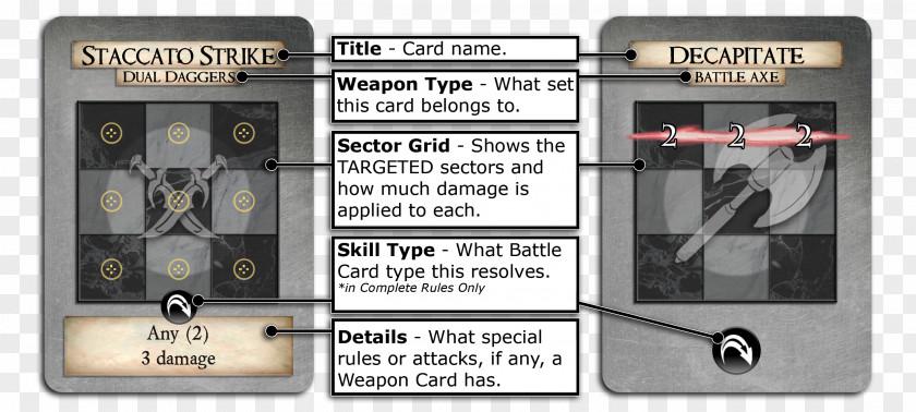 Weapon Card Game Playing Battle Axe PNG
