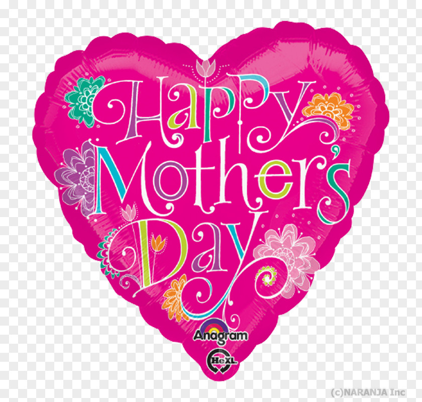 Balloon Toy Mother's Day Party PNG