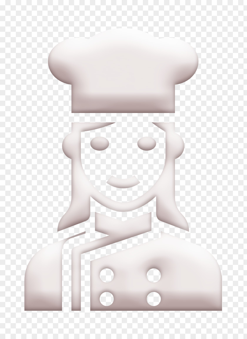Chef Icon Occupation Woman PNG