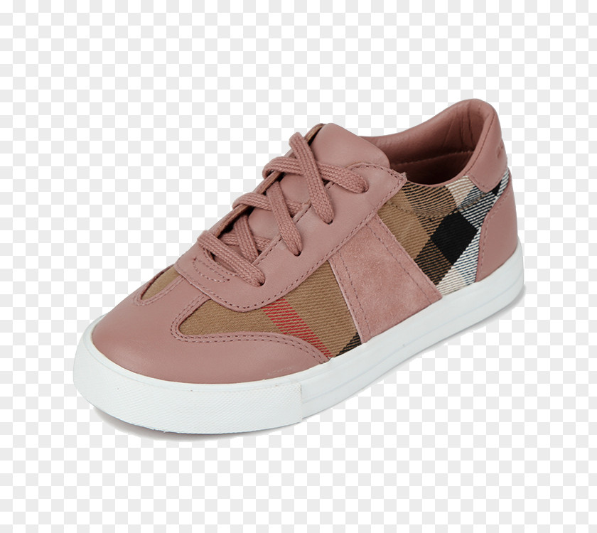 Children Casual Shoes With A Fine Burberry Sneakers Shoe PNG