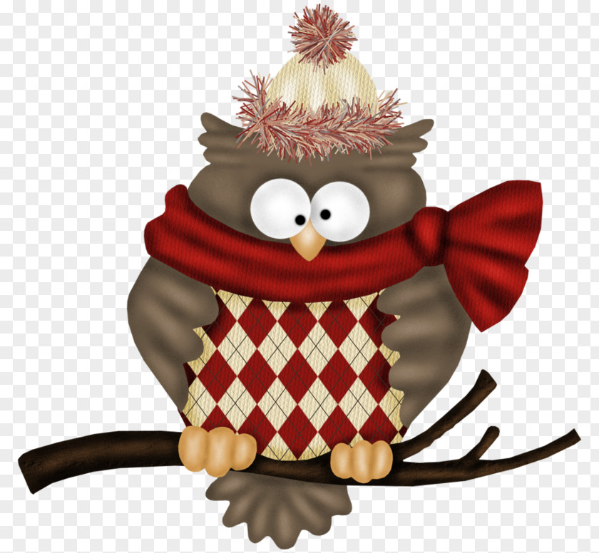 Owl Illustration Snowman Clip Art PNG