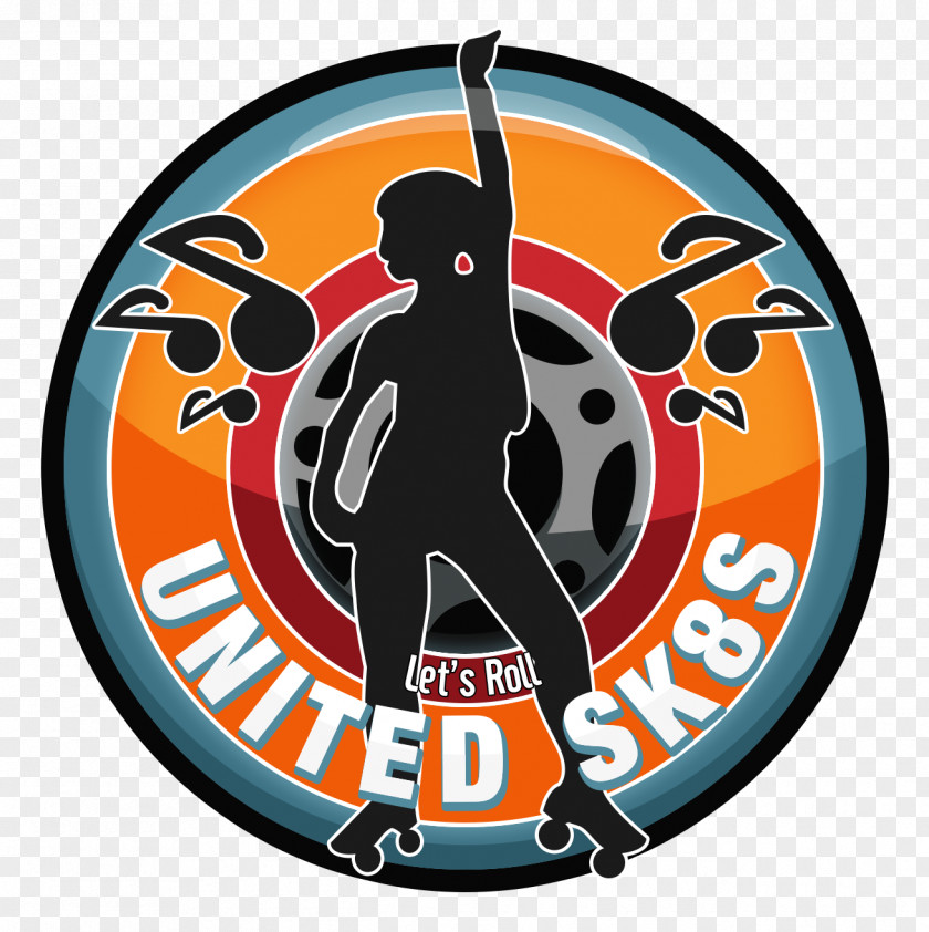 United SK8S Roller Disco Recreation Sk8 Night PNG