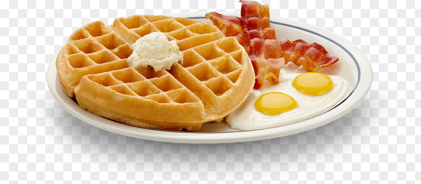 Breakfast Image Sausage Belgian Waffle French Toast Bacon PNG