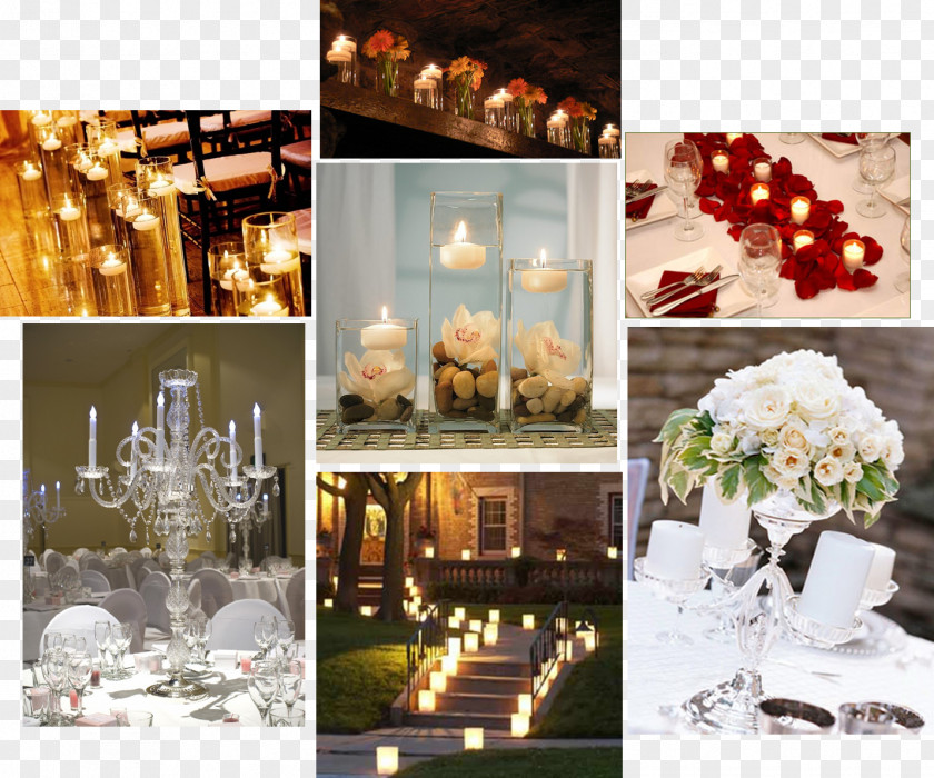 Candle Floral Design Centrepiece Candlestick House PNG