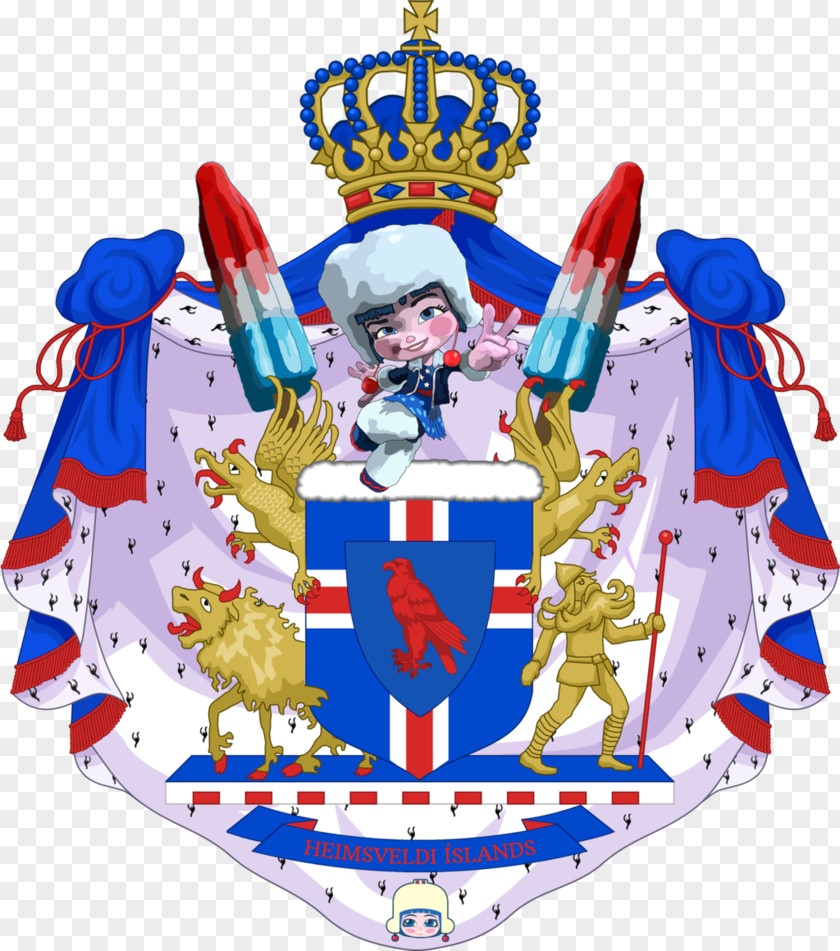 Coat Of Arms Iceland Kingdom Sweden PNG