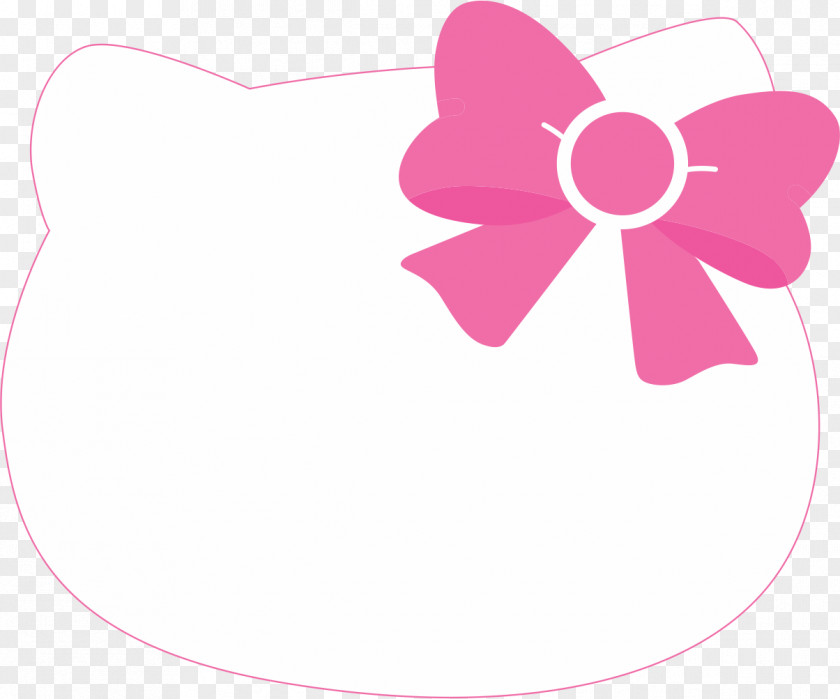 Kitty Head Cliparts Hello Wedding Invitation Party Birthday Banner PNG