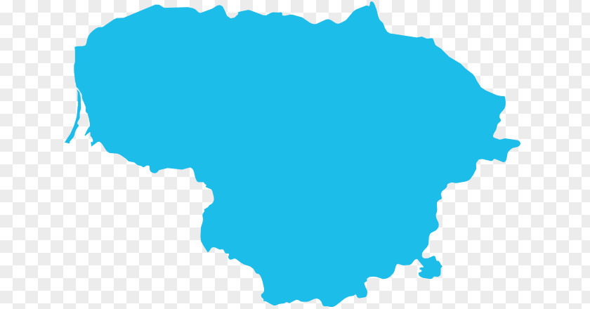 Map Lithuania Vector PNG
