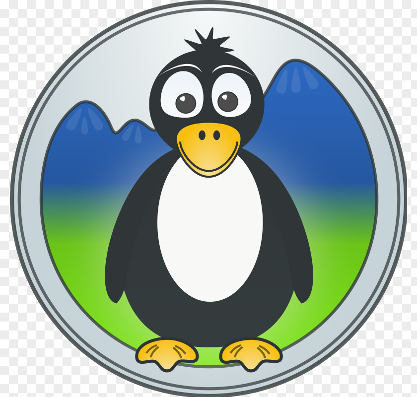 Mountains Clipart Penguin Drawing Child PNG