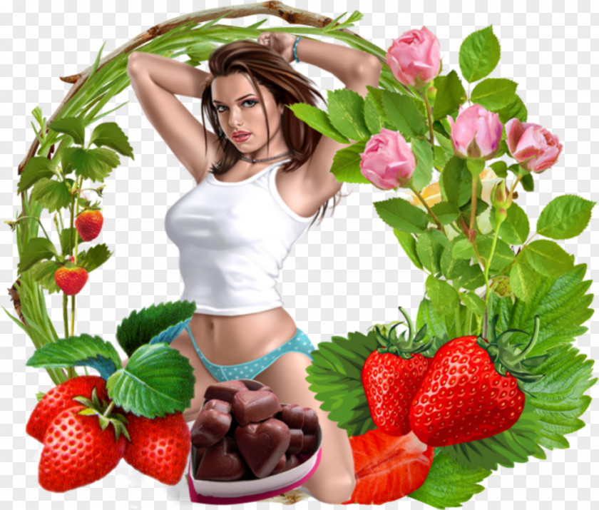 Strawberry Theatrical Scenery Food Landscape PNG