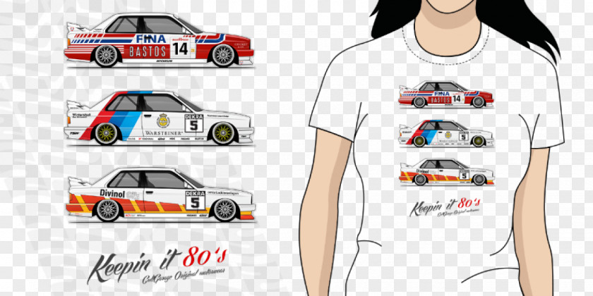 Tshirt T-shirt Car Mercedes-Benz W201 BMW M3 DTM PNG