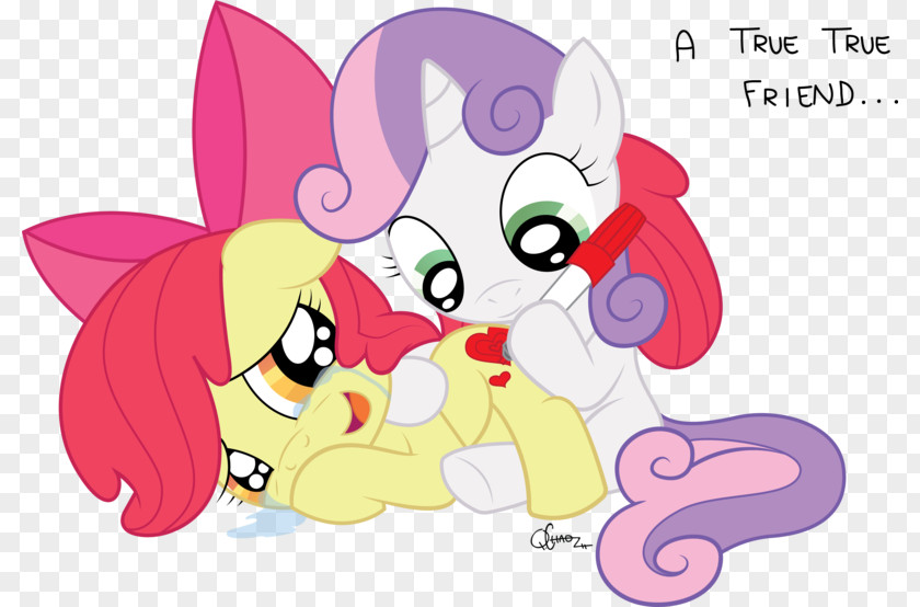 Apple Bloom Sweetie Belle Pony Crying PNG