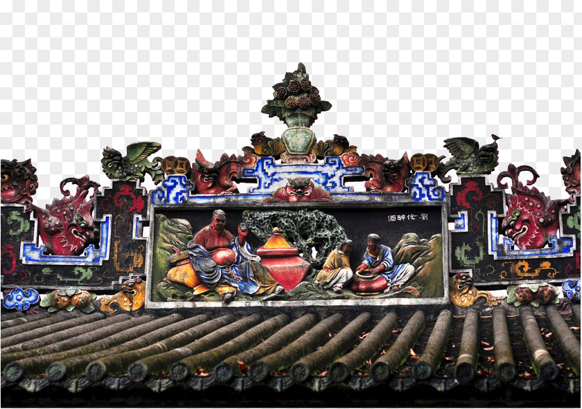 College Architectural Design Free Decoration Chen Clan Ancestral Hall Architecture Photography PNG