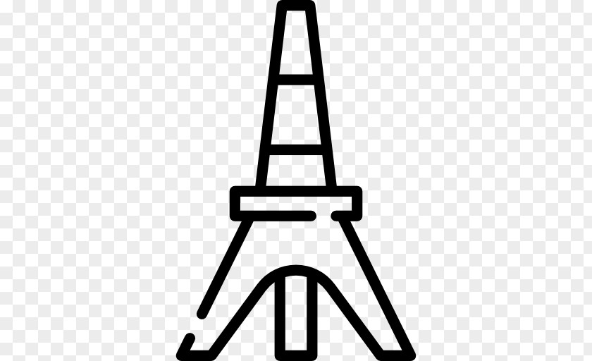 Eiffel Tower Monochrome Angle PNG