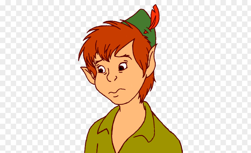 Peter Pan Face Hair Arm Forehead Cheek PNG