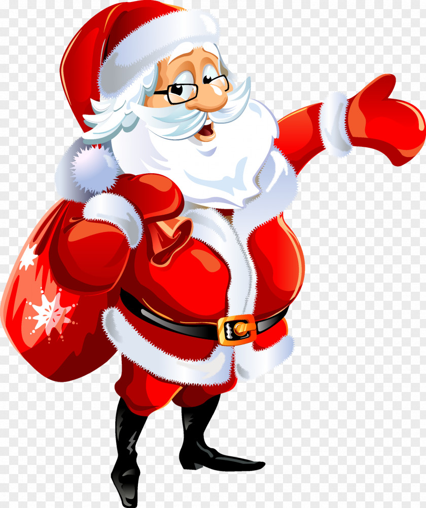 Santa Claus Christmas Decoration Desktop Wallpaper Clip Art PNG