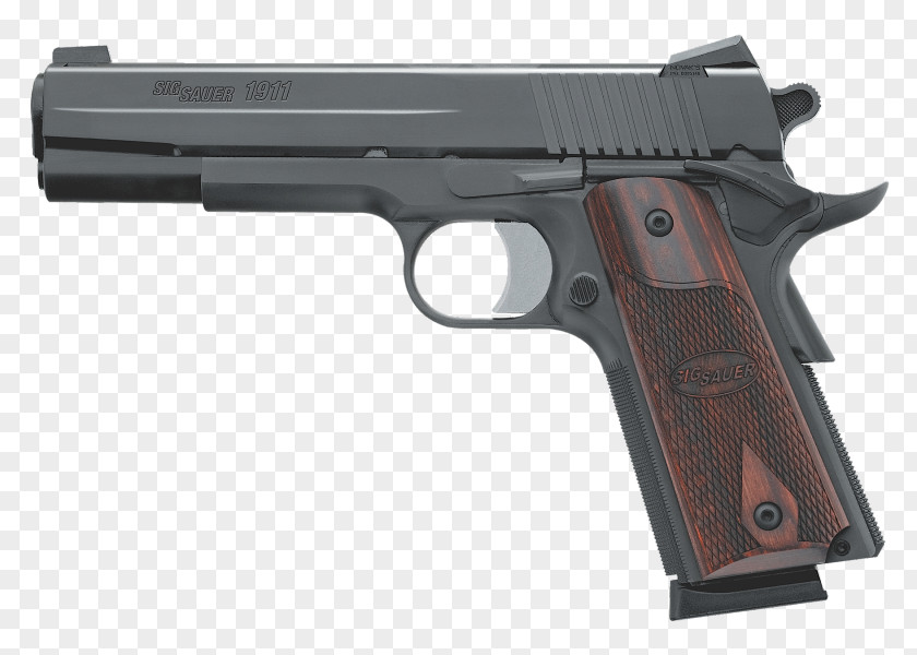 SIG Sauer 1911 .45 ACP Firearm Pistol PNG