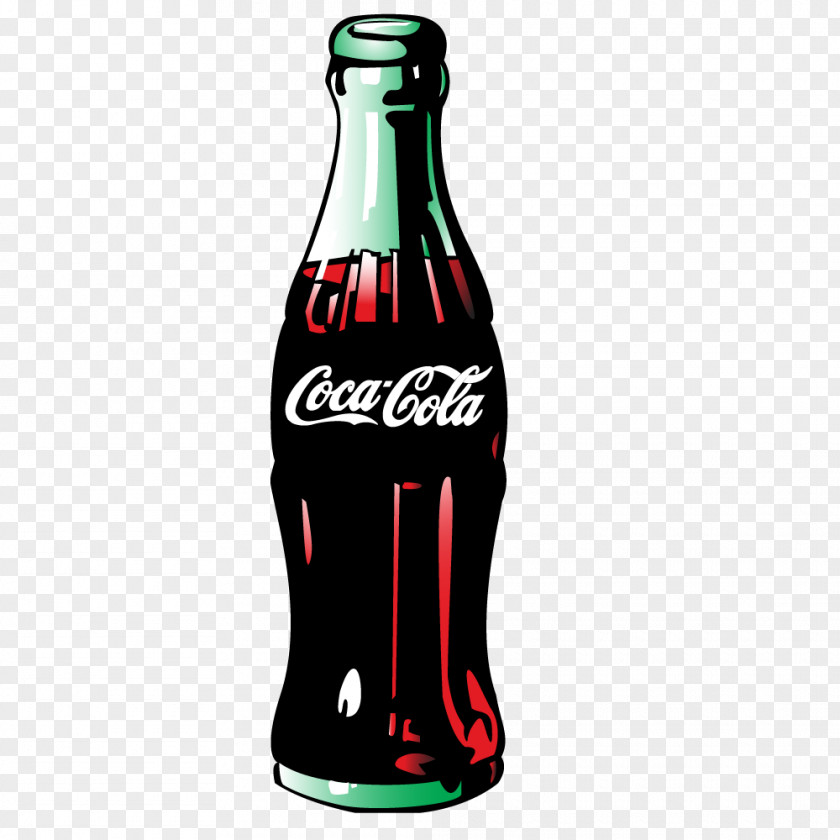 Coke Green Coca-Cola Bottles Fizzy Drinks PNG