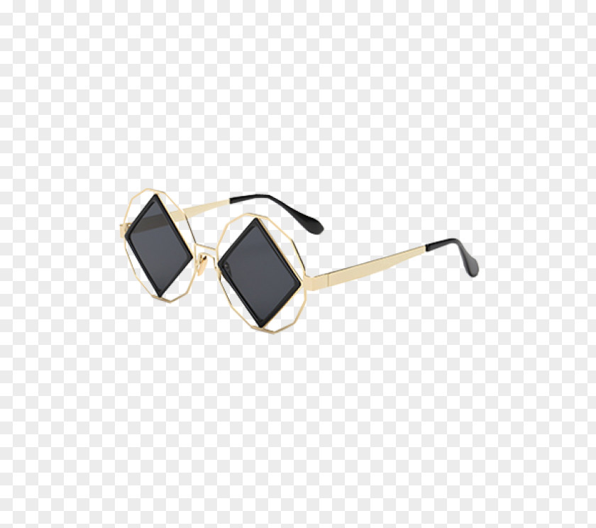Irregular Border Sunglasses Eyewear Goggles Fashion PNG