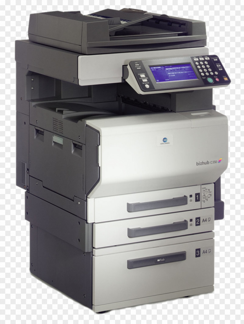 Printer Photocopier Konica Minolta Driver Device PNG