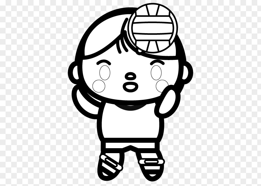 Serve And Volley Line Art Cartoon White Nose Clip PNG