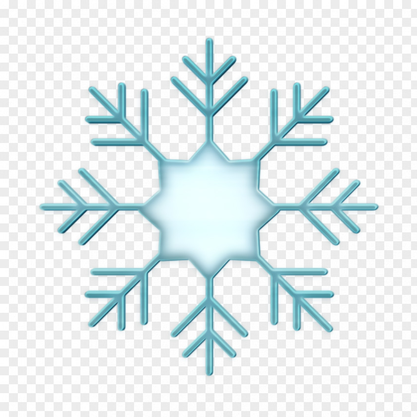 Snowflake Symmetry Christmas Icon Holiday Season PNG