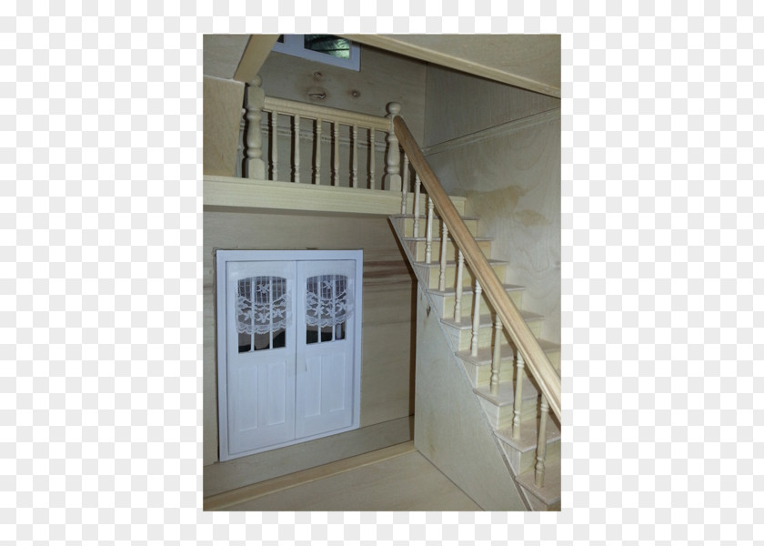 Stairs Handrail Facade Daylighting Dollhouse PNG