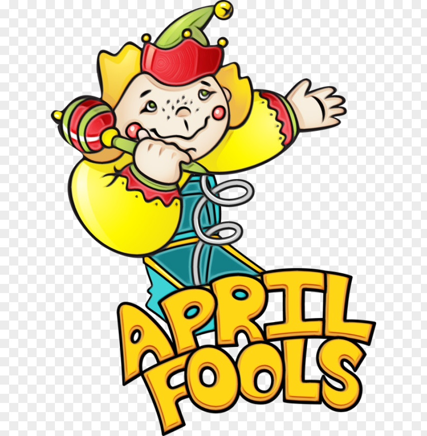 Sticker Happy April Fools Day PNG