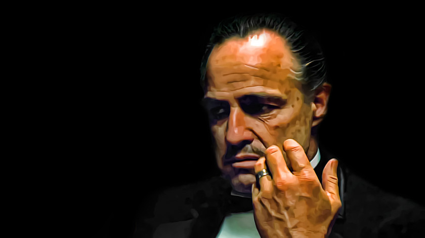 The Godfather Cliparts Marlon Brando Vito Corleone Fredo Michael PNG