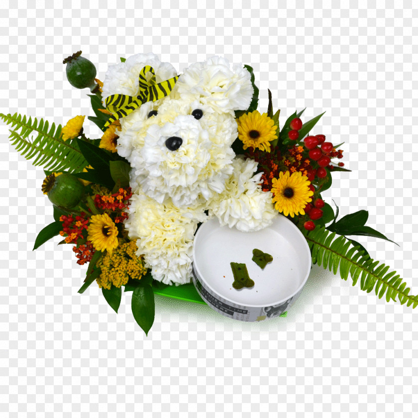 Bouquet Dog Flower Floristry Floral Design PNG
