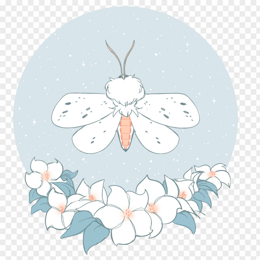 Butterfly Insect Moth Illustration Tropical White Morning-glory PNG