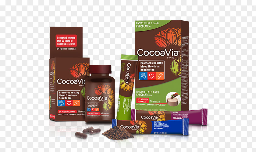 Chocolate CocoaVia Mars, Incorporated Mars Symbioscience Flavan-3-ol Cocoa Bean PNG