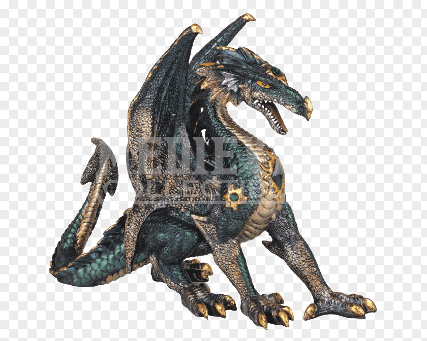 Dragon Figurine Statue Collectable Sculpture PNG