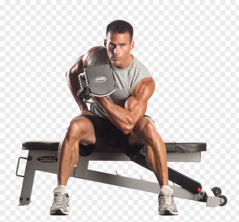 Dumbbell Bench Exercise Weight Training Powerblock Inc PNG