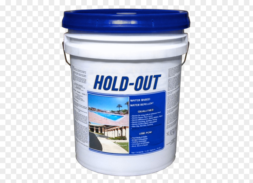 Holding Water Concrete Sealer Durable Repellent Coating PNG