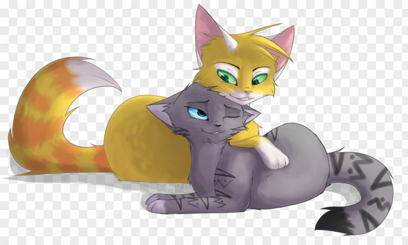 Kitten Whiskers Cat Figurine Animated Cartoon PNG