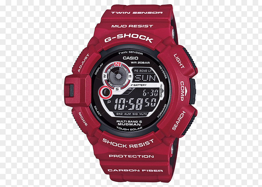 Man Shocked Master Of G G-Shock Watch Casio Amazon.com PNG