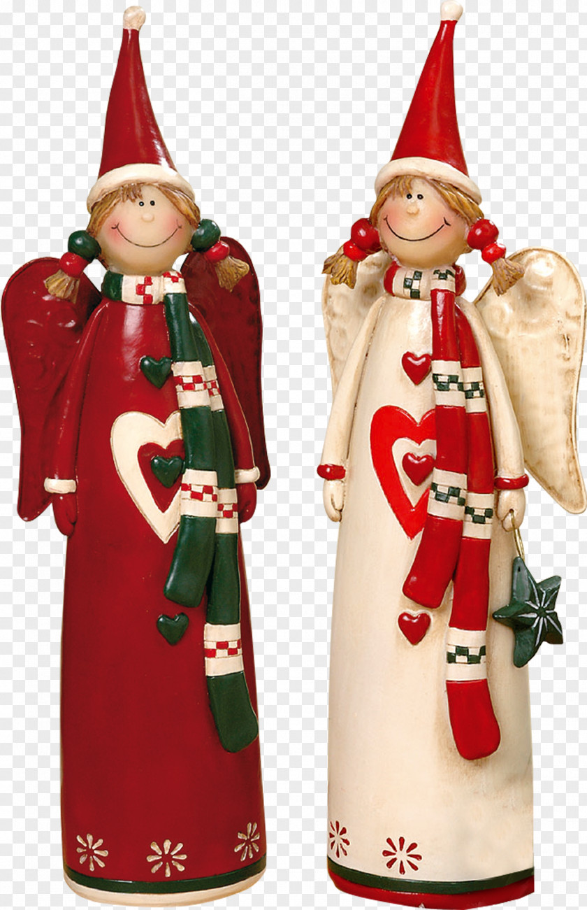 Santa Claus Christmas Dolls Ornament Angel PNG