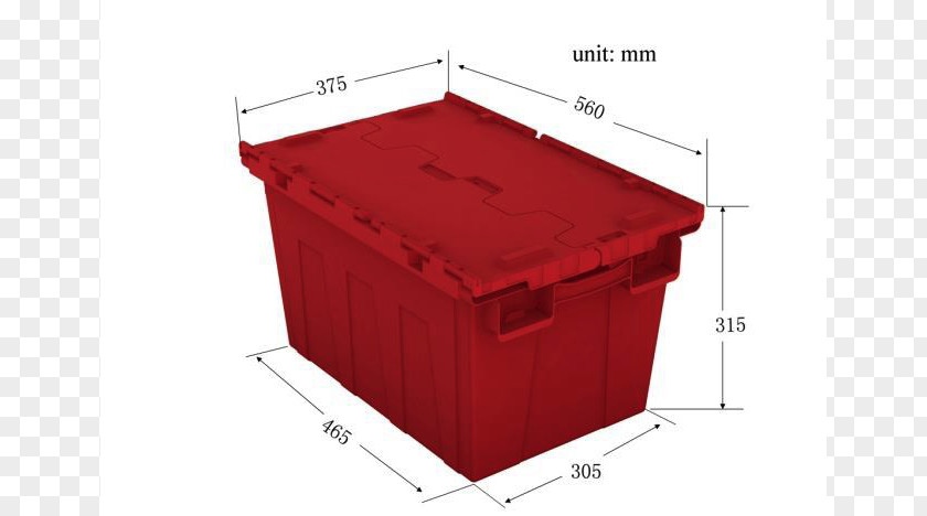 Maquillage Plastic Intermodal Container Crate Product PNG