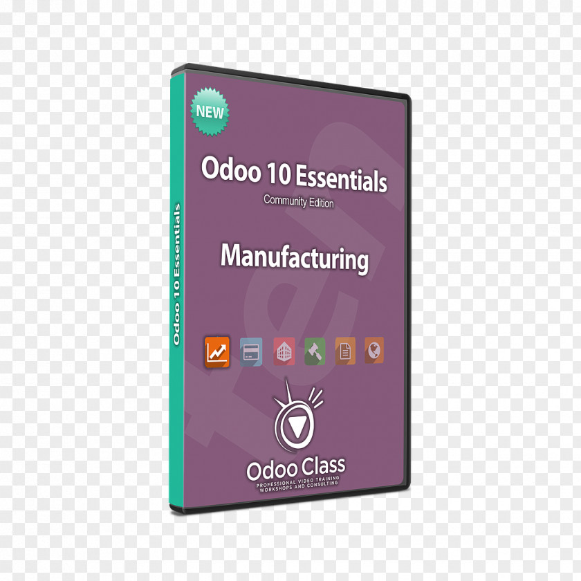 Odoo 10 Development Essentials Tutorial Multimedia Course PNG