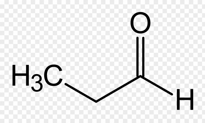 Propionaldehyde Structural Formula Molecule Acetone Chemistry PNG