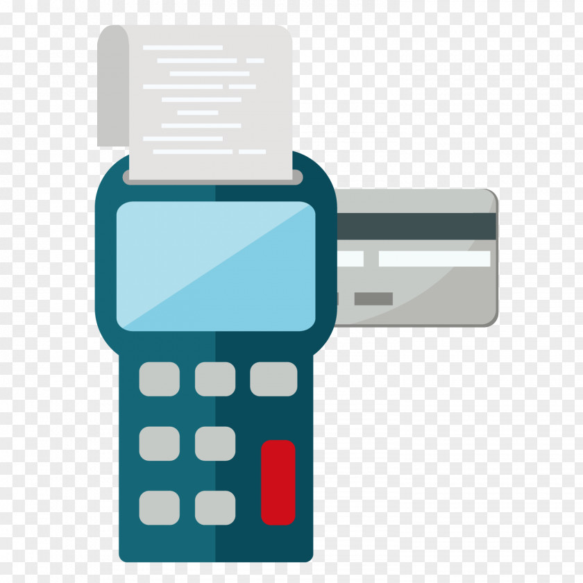 Vector Brush Credit Card Download Calculation Euclidean Computer Terminal Icon PNG